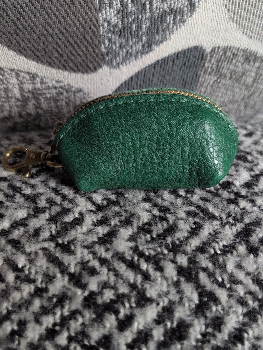 Portland Leather Bacalar Taco Keychain EUC